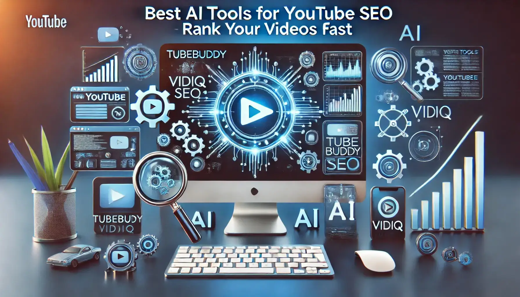Best AI tools for YouTube SEO to rank your videos fast