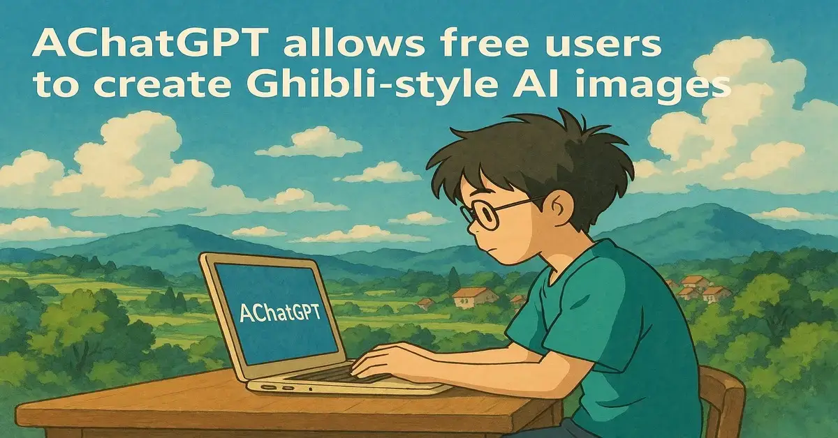 ChatGPT Now Enables Free Users to Generate Ghibli-Style AI Artwork