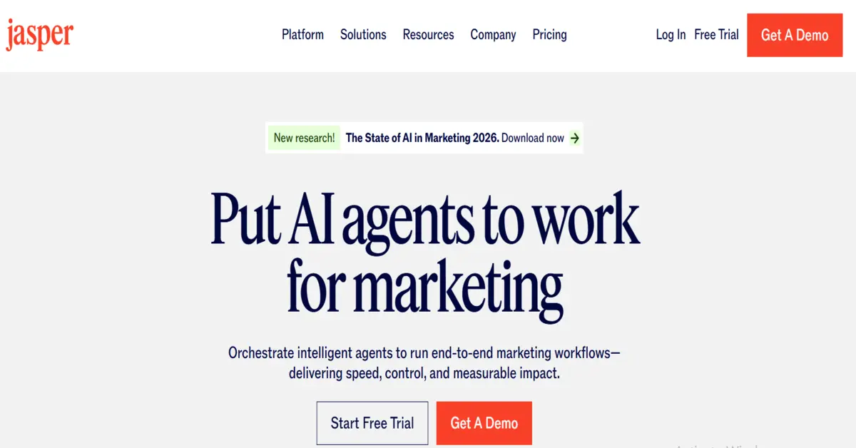 Testing Jasper AI for affiliate marketing content and conversion results by StarmarkAI.