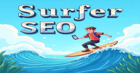 Surfer SEO 2025 dashboard showing keyword analysis and content optimization tools