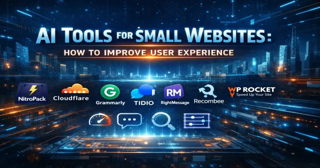 AI tools for small websites improving user experience by personalizing content and boosting engagement – starmarkai
