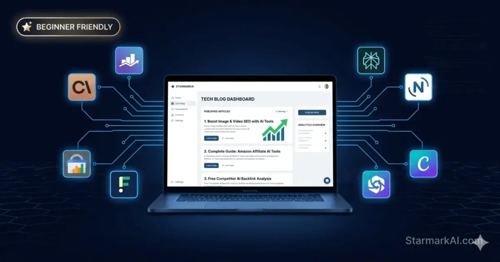 Home Best AI Tools for New Bloggers: What Actually Works – StarmarkAI
