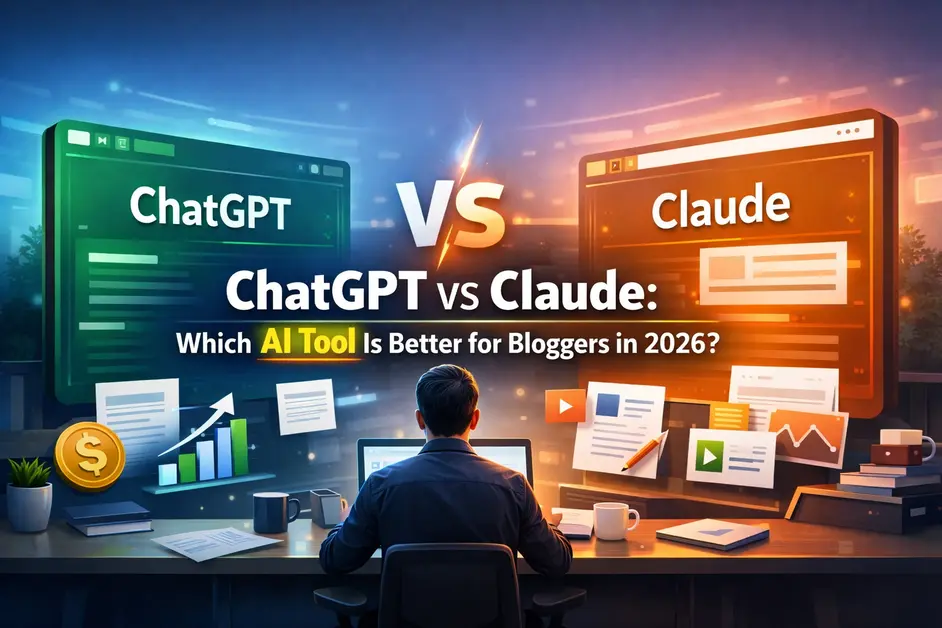 ChatGPT vs Claude comparison: Which AI tool is best for bloggers in 2026?