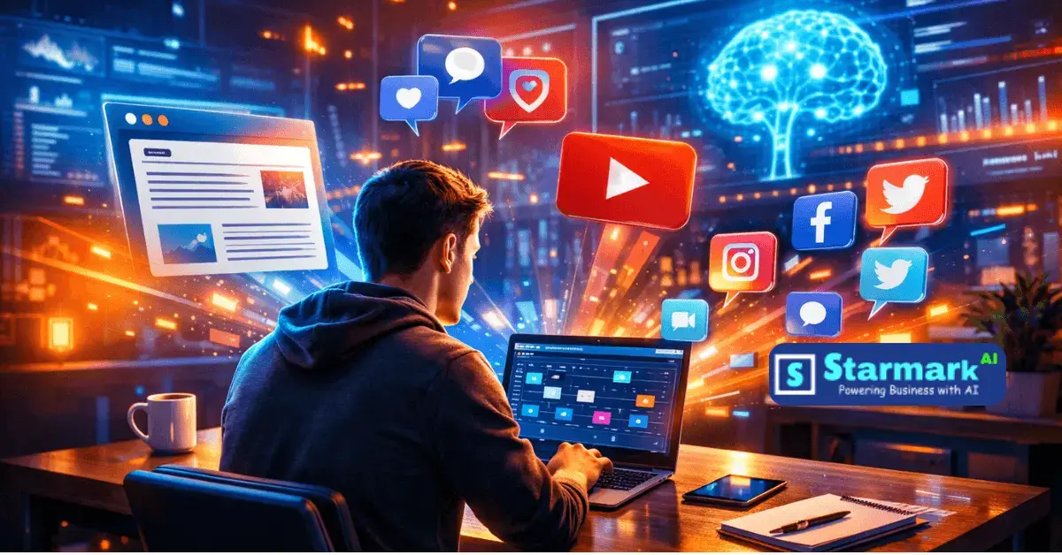 1-Person AI Content Factory — StarmarkAI