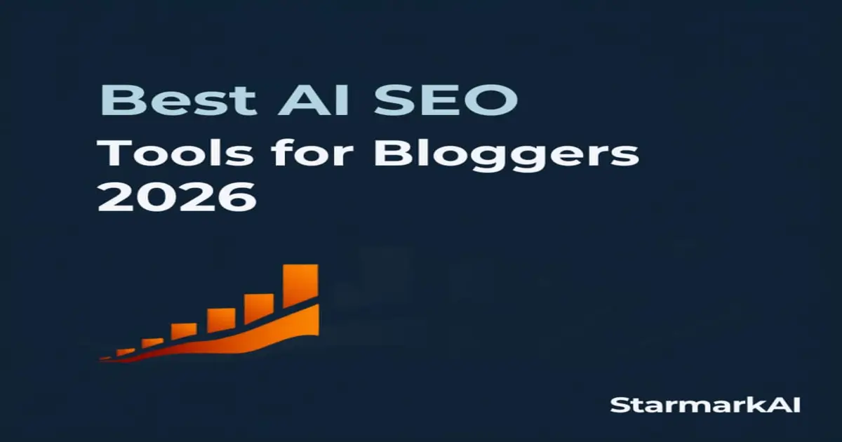 Best AI SEO tools for bloggers comparison chart — StarmarkAI